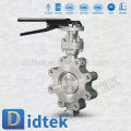 Didtek Triple Offset Low Pressure Stainless Steel Lug Type Butterfly Valve